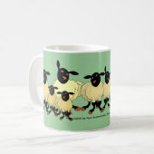 Schafe auf Tasse (Vorderseite Links)