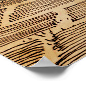 Schafe auf Weide Poster (Ecke)