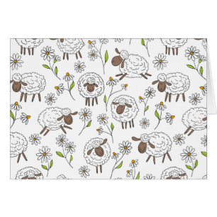 Schafe auf Weiß zählen