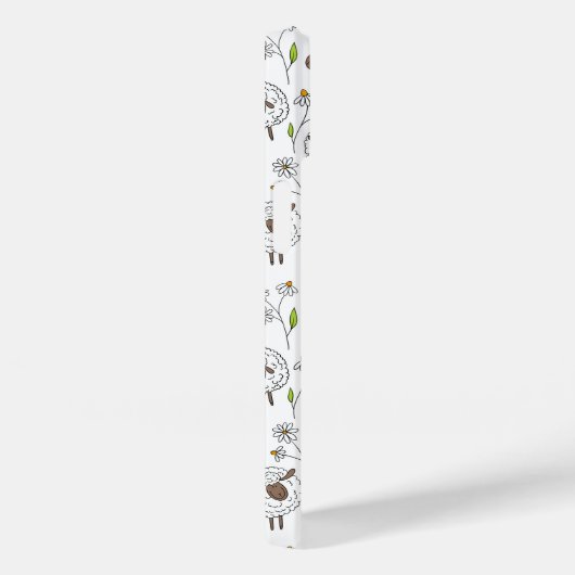 Schafe auf Weiß zählen Case-Mate iPhone Hülle (Rückseite / Rechts)