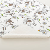 Schafe auf Weiß zählen Sherpadecke (3/4)