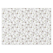 Schafe auf Weiß zählen Tischdecke (Vorderseite (Horizontal))