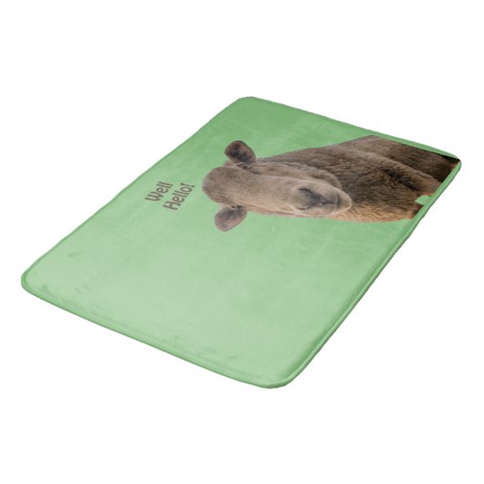 Schafe Badematte (Schrägansicht)