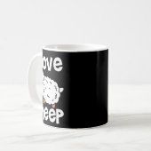 Schafe Bauer Kaffeetasse (Vorderseite Links)