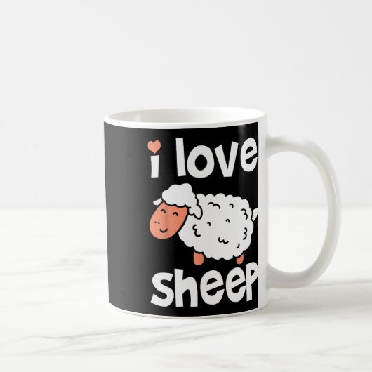 Schafe Bauer Kaffeetasse (Rechts)