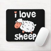 Schafe Bauer Mousepad (Mit Mouse)