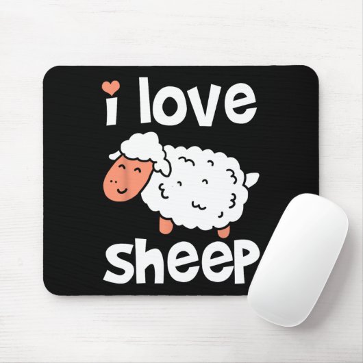 Schafe Bauer Mousepad (Mit Mouse)