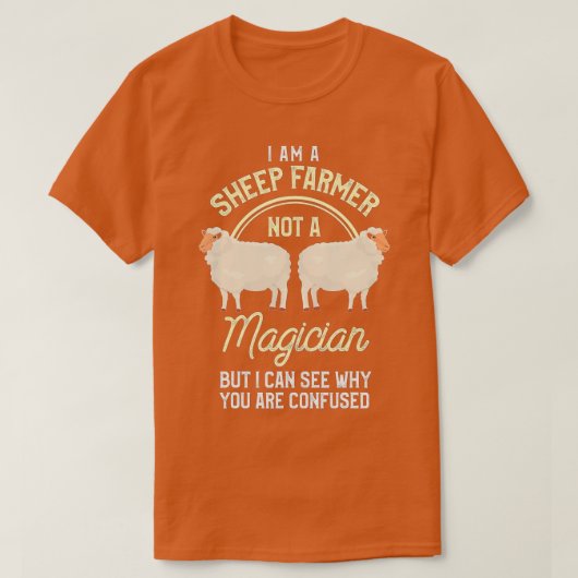 Schafe Bauer Shirt Funny Sheep Lover Farm Schafe (Design vorne)