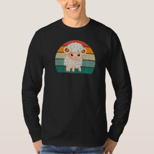 Schafe beflochten Lamm Schafe Schafschaf T-Shirt