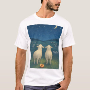 Schafe bei Nacht T-Shirt