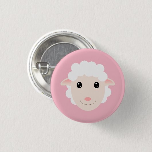 Schafe Button (Vorne & Hinten)