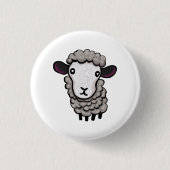 Schafe Button (Vorderseite)