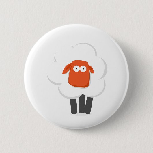 Schafe Button (Vorderseite)