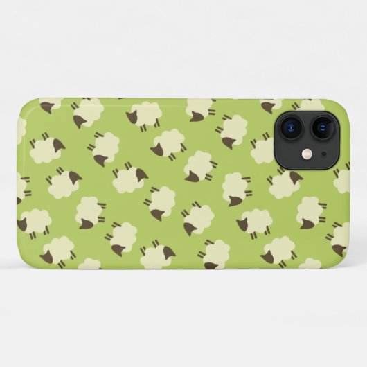 Schafe Case-Mate iPhone Hülle (Rückseite (Horizontal))