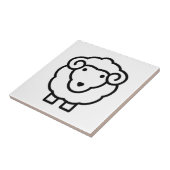 Schafe dekorative Fliesen (Seite)