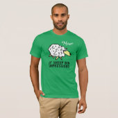 Schafe, die eine Kuh einsaugen T-Shirt (Vorne ganz)