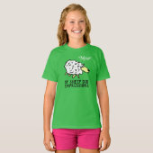 Schafe, die eine Kuh einsaugen T-Shirt (Vorne ganz)