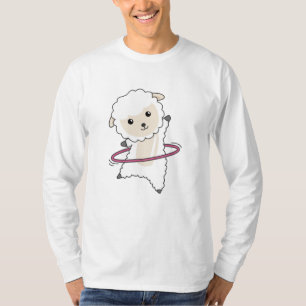 Schafe, die Hullern Sport-Niedliche Tiere Lamm Sch T-Shirt