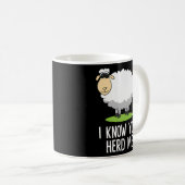 Schafe, die ich kenne, sind Schafe Kaffeetasse (VorderseiteRechts)