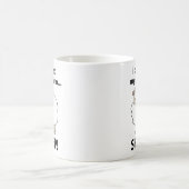 Schafe, die ich mir selbst wärmen kann kaffeetasse (Mittel)