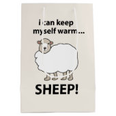 Schafe, die ich mir selbst wärmen kann mittlere geschenktüte (Rückseite)