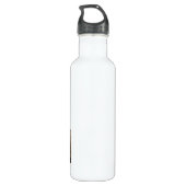 Schafe Edelstahlflasche (Rückseite)