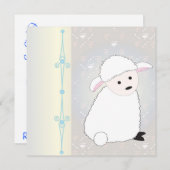 Schafe Einladung (Vorne/Hinten)