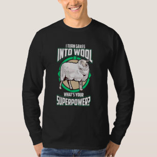 Schafe für landwirtschaftliche Tiere Ich verwand T-Shirt