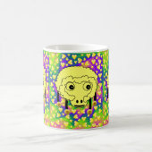 Schafe Gelbe Herzen Tasse (Mittel)