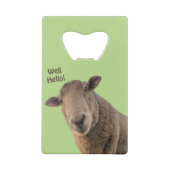 Schafe Geldbeutel Flaschenöffner (Rückseite)