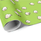 Schafe Geschenkpapier (Rolleneckpunkt)