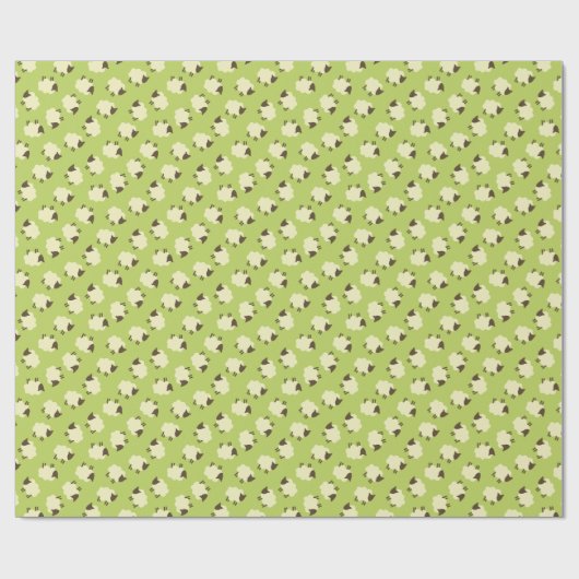 Schafe Geschenkpapier (Flach)