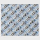 Schafe Geschenkpapier (Flach)