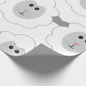 Schafe Geschenkpapier (Ecke)