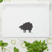 Schafe Geschirrtuch (Gefaltet)