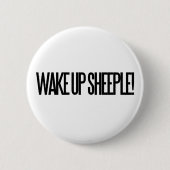 Schafe geweckt button (Vorderseite)