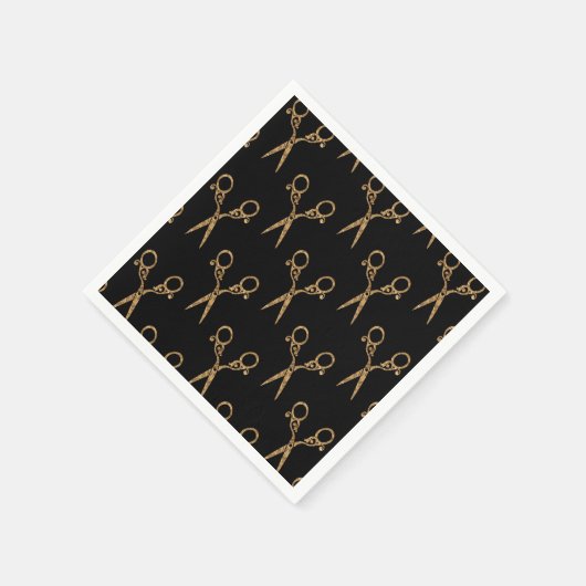 Schafe (Gold) Serviette (Ecke)