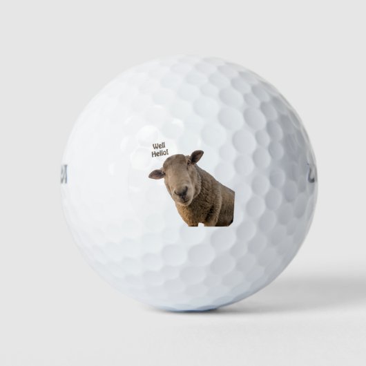 Schafe Golfball (Vorderseite)