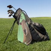 Schafe Golfhandtuch (Gras)