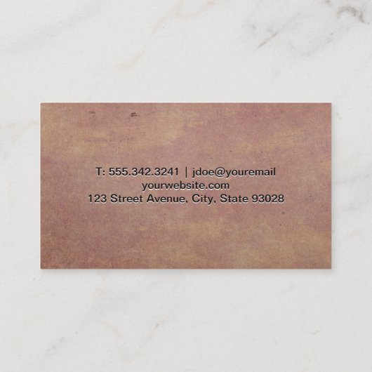 Schafe | Hintergrund Visitenkarte (Rückseite)