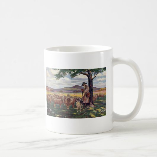 Schafe hüten kaffeetasse (Rechts)