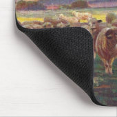Schafe hüten mousepad (Ecke)