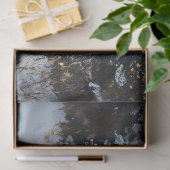 Schafe im Laternenlicht-Wald Seidenpapier (Geschenk)