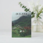 Schafe im Nebel Postkarte (Stehend Vorderseite)