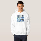 Schafe im Schnee Derbyshire Hoodie (Vorne ganz)