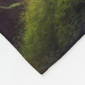 Schafe im Wald Fleecedecke (Ecke)