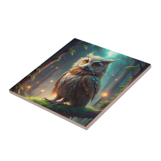 Schafe im Wald Fliese (Seite)