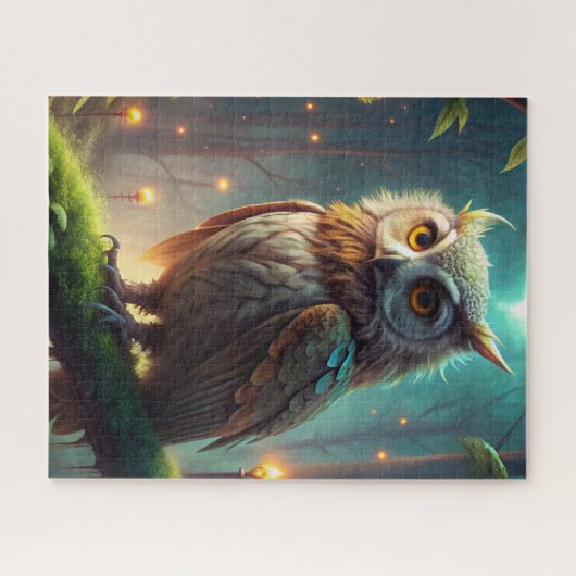 Schafe im Wald Puzzle (Horizontal)