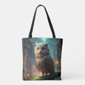 Schafe im Wald Tasche (Rückseite)