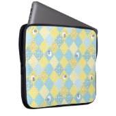 Schafe, Imitate, die Patchwork-Laptop-Sieb Laptopschutzhülle (Vorne Rechts)